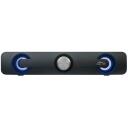 Media-Tech Звуковая панель MT3173, 5W RMS, 180Hz-20kHz, экранированные динамики, USB, LED подсветка