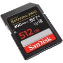 Sandisk Extreme PRO карта памяти SDSDXXD-512G-GN4IN, 512 ГБ, 200 МБ/с, 140 МБ/с, U3, V30, водонепроницаемая, ударопрочная