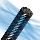 Išmanus Wi-Fi bokštinis ventiliatorius su pulteliu Elevate Ø 29 cm 12 greičių 4-40 W Baltas DXTF02 Duux