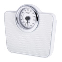Mechanical bathroom scale with maximum load 136 kg and accuracy 1000 g white AD8180 Adler