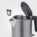 Severin Tējkanna WK 9574, 1.0l, 2400W, pelēka, ūdens līmeņa indikators