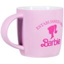 Paladone Barbie krūze PP13761BR, 0.4l, rozā, keramika, 1 krūze, trauku mazgājamā ma&scaron;īnā mazgājama
