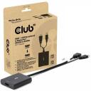Club3D адаптер CAC-1335, HDMI 1, USB 2.0 1, DisplayPort 1, 4K 120Hz, 8K 30Hz, USB 5V/1.5A