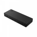 Lenovo ThinkPad USB4 dokk 5000 40BF0100EU, 2 x DisplayPort, 1 x HDMI, 65 W, must, Eclipse Black