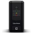 Cyberpower UPS sistēma UT850EG, 850 VA, 425 W, 1 fāze, 3 x strāvas ize, USB pieslēgvieta, AVR, LED indikators