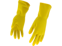 Latex gloves S-7 size 30 cm 15 mil / protection I yellow 74070 FLO