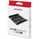 Axagon SSD Adapter RHD-125B, 1x2.5" 3.5"-ks, must, 102x114x10mm, 0.08kg