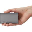 Intenso V&auml;line SSD 3823440 256 GB, 1,8", USB 3.2 Gen 1, lugemise kiirus 320 MB/s, kirjutamise kiirus 100 MB/s, alumiinium