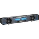 Edifier | PC Speaker with Quality Sound and Splendid Light Effects | QS30 | 2.5 W | Bluetooth | Wireless connection | 85 dB | Black
