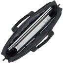 Rivacase Kott 8355, 17.3", 570g, pol&uuml;ester, must, 2 sisemist taskut, 2 v&auml;list taskut, reguleeritav rihm