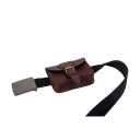 Jostas soma 'Jakarta', pilngraudu āda, 12x9,5x4 cm, R103221, BasicNature