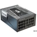 Seasonic Toiteplokk PRIME-PX-1600-ATX30, 1600W, 100-240V, 50/60Hz, 80 PLUS Platinum, Aktiivne jahutus, Must