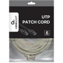 Gembird patch kaabel PP6U-20M, 20m, hall, CAT 6, U-UTP, kuldkattega kontaktid