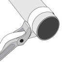 Atsarginis diržas vamzdžių veržliarakčiui YT-22256 YATO