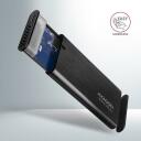 Axagon SSD korpus EEM2-SB2 USB-C 3.2 Gen 2, M.2 NVMe/SATA, must, 94 x 41 x 10 mm