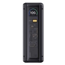 Kompakts ārējais uzlādes akumulators ar HyperCharge ātrās uzlādes funkciju un 25000 mAh kapacitāti Power Bank Black BHR9970GL Xiaomi