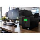 Green Cell UPS 1000VA 600W PowerProof UPS03, 1000 VA, 600 W, 4 AC lizdai, 2 x RJ-45, 1 x USB, 2 x 12V/7Ah