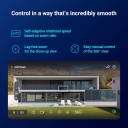 Ezviz H80 CS-H80f Āra 3×4MP Pan & Tilt 360° Gudrā Wi-Fi Kamera MicroSD / Nakts Redzamība Balts