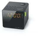 Muse Divu modinātāju radio M-187CR, 2 modinātāji, AC 230V, FM/MW 20 iepriek&scaron; iestatītas stacijas, LED 0.9", miega taimeris