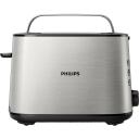 Philips Тостер HD2650/90 Viva Collection, 950 W, 2 слота, Металл, Нержавеющая сталь, 8 уровней поджаривания, Функция разморозки