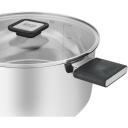 Resto Kastrul 92204 4.4L, L&auml;bim&otilde;&otilde;t: 22 cm, Kuju: &Uuml;mmargune, Materjal: Bakeliit, Roostevaba teras, K&auml;epidemed: Ergonomilised