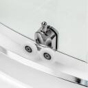 Showerstyle Душевая кабина PRIVIA 7264044, 80 см x 80 см x 201 см, белый цвет/хромированный цвет, 5 мм закаленное стекло, поддон