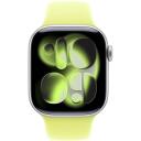 Apple Spordirihm 42mm Neon Kollane M/L MFGD4ZM/A, 150-200mm, Fluoroelastomeer, 1 tk.