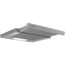 Bosch | Hood | DFT63AC50 Series 4 | Telescopic | Energy efficiency class D | Width 60 cm | 368 m&sup3;/h | Mechanical | LED | Silver