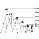 Maclean Universālais statīvs MC-164, 36-102cm, 2kg, regulējams statīvs, mobilā telefona turētājs, soma