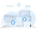 TP-Link Deco X10 (2-pack) bezvadu mar&scaron;rutētājs Mesh Wi-Fi 6 1500 Mbps 1&times; Gigabit LAN 1&times; 2.5 GbE DHCP Balts