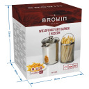 Daugiafunkcinis puodas su krep&scaron;iu BROWIN 313500, 4 L, nerūdijantis plienas, stiklinis dangtis
