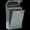 Pastkaste 400x250x100mm, melna; 78570 VOREL