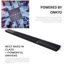 Aktiivne 5.1.2 kanaliga heliriba Dolby Atmos Dirac Live ruumikorrektsiooni ja HDMI eARC optilise USB C Bluetooth &uuml;hendusega Flexus Core 300 Soundbar Must 1072084 Klipsch