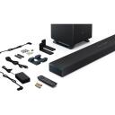 Sharp | 3.1.2 Dolby Atmos/DTS:X Soundbar with Wireless Subwoofer | HT-SBW53121(BK) | Bluetooth