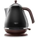 Delonghi Elektrinė arbatinukas KBOV2001BK, 2000 W, 1.7 L, juoda, nerūdijantis plienas, 360&deg; bazė, vandens lygio indikatorius
