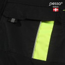 Žiemos striukė Nova, 2XL, Pesso, juoda/geltona, 3000g/m&sup2;, 5000 mm