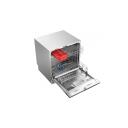 Toshiba Посудомоечная машина DW-08T2EE(W)-PL, 55 см, 49 дБ, 8 комплектов, 8 л, 7 программ, класс F