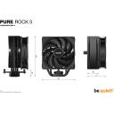 Be Quiet CPU кулер Pure Rock 3 Black BK039, 120mm, 2000RPM, 101.2m&sup3;/h, 2.41mmH2O, 4 тепловых трубки