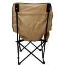 Besk Telgi tool 9141854, 60x45x92cm, Bež, Metall, Kangas, Kokkuvolditav, Tasku
