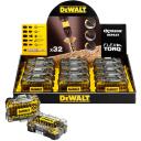 Dewalt FLEXTORQ uzgaļu komplekts DT70523TM-QZ, 32 gab., triecienam, plastmasas kaste