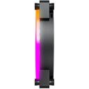 Montech Datora korpuss ventilators AX140PWM BLACK, 140mm, 4-pin, 12V, 27.9dB, 90.5cfm, 540-1760RPM, RGB apgaismojums
