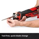 Bezvadu universālā zāģis TE-AP 18/26 Li - Solo, EINHELL 4326290, 180 mm zāģē&scaron;anas dziļums koksnē, ergonomisks dizains, bez instrumentiem maināms zāģa asmens