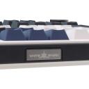 White Shark EXCALIBUR-W GK-007251 US, 97 taustiņi, KTT Hot-Swap vīna sarkanie slēdži, 1.063kg, RGB apgaismojums