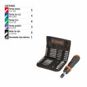 Sprūdrata skrūvgriežu un uzgaļu komplekts, 26gab JDM-26 TRUPER