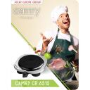 Camry | CR 6510 | Number of burners/cooking zones 1 | Rotary knob | Stainless steel | Electric