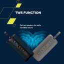 Kaasaskantav Bluetooth kõlar 40 W võimsuse EQ ja TWS ühendusega ning AUX sisendiga OnMove 15 Beež CNE-CBTSP15BG CANYON