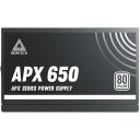 Montech Datora baro&scaron;anas bloks APX650, 650W, 100-240V, 50/60Hz, 20+4 pin ATX, 80 PLUS White, 1 ventilators