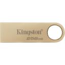 Kingston DataTraveler SE9 G3 DTSE9G3/256GB, 256 GB, 220 MB/s, 100 MB/s, USB Type-A, metalinis korpusas, auksinė spalva