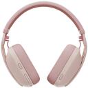 Logitech k&otilde;rvaklapid ZONE VIBE 100/981-001224 traadita, Bluetooth, 30 m, 18 h k&otilde;neaeg, 2 mikrofoni, roosa
