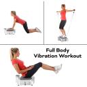 Reviber Svārstīgo vibrācijas plāk&scaron;ņu trenažieris RV-VIPL/ER-02, 500W, 16,5kg, 12mm amplitūda, 200kg lietotāja svars